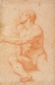 Nudo seduto da Domenico Cresti