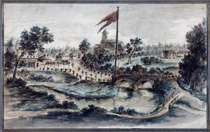 Veduta del Parco Pavlovsk con l