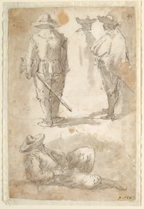 Studi figurativi di soldati