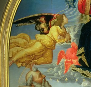 Cristo in Gloria con San Benedetto c.480-547, San Romualdo c.952-1027, Sant