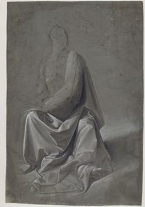 Studio del panneggio (forse studio della veste di Matteo l