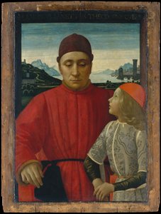 Francesco Sassetti e suo figlio Teodoro, ca. 1488