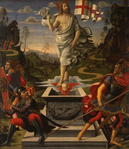 Tedesco: Die Auferstehung Christi Resurrezione di Cristo da Domenico Ghirlandaio