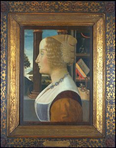 Ritratto di una donna, c.1490 da Domenico Ghirlandaio