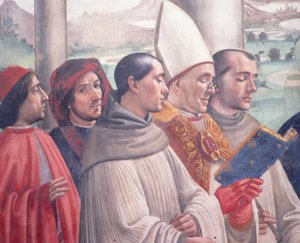 La Morte di San Francesco, scena dal Ciclo della Vita di San Francesco d
