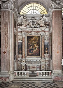 Annunciazione, altare, sesta cappella, c.1679