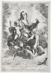 Madonna del Rosario da Domenico Maria Canuti