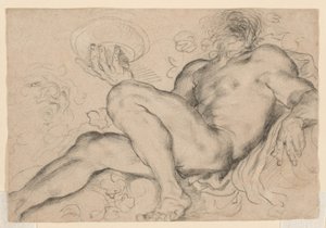Studio per Bacco o Sileno da Domenico Maria Canuti