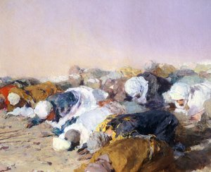 Il sermone di Maometto da Domenico Morelli