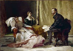 Torquato Tasso legge la Gerusalemme liberata a Eleonora d