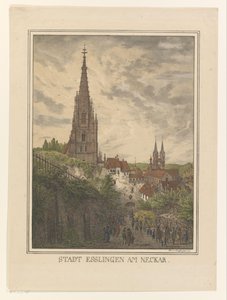 Veduta di Esslingen sul Neckar