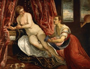 Danae, c.1570 da Domenico Robusti Tintoretto