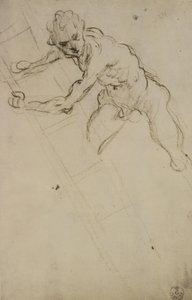 Studio di una figura per la Crocifissione