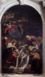 La deposizione al sepolcro da Domenico Robusti Tintoretto