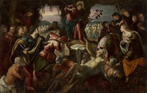 La resurrezione di Lazzaro, 1585-1590