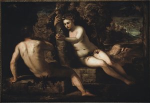 Il peccato originale da Domenico Robusti Tintoretto