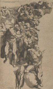 Gruppo dal Giudizio Universale, San Bartolomeo, San Pietro e altri apostoli, XVI secolo
