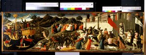 Battaglia di Camilla e Enea da Domenico di Michelino