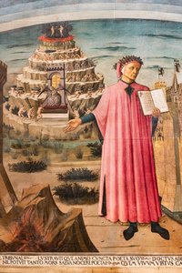 Divina Commedia di Dante Alighieri (dettaglio)