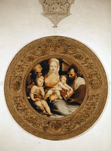 La Sacra Famiglia e San Giovanni Battista da Domenico di Pace Beccafumi  