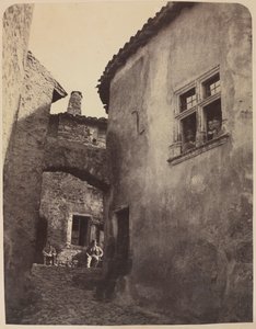 Veduta di un villaggio, fine anni 1850
