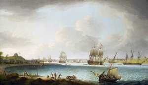 Squadrone della Royal Navy britannica a Plymouth, Inghilterra
