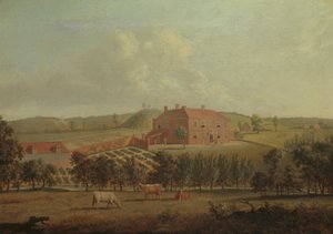 San Vincenzo, vicino a West Malling, Kent da Dominic Serres RA
