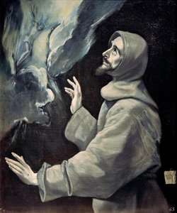 San Francesco riceve le stimmate da Dominico El Greco