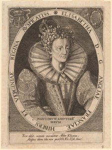 Regina Elisabetta da Dominicus Custos after Crispijn de Passe I