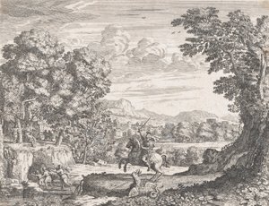 Bellerofonte che sconfigge la Chimera da Dominique Barriere