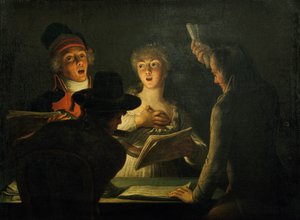 I cantanti patriottici, 1794 da Dominique Doncre