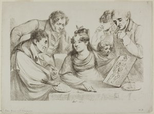 Lezione di Litografia da Dominique Vivant Denon