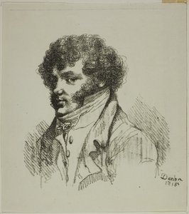 Ritratto di Brunet, stampatore