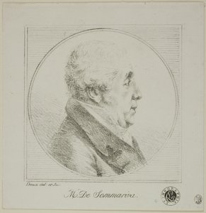 Ritratto di profilo di Monsieur de Sommariva da Dominique Vivant Denon