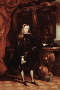 Ritratto di Carlo II di Spagna da Don Juan Carreno de Miranda