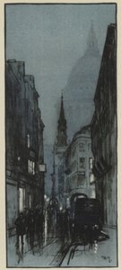 Cattedrale di San Paolo, da Watling Street da Donald Maxwell