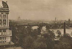 Terrazza Adelphi con vista sul fiume verso est dall