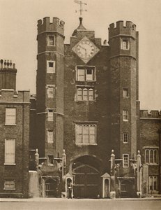 Casa del cancello di mattoni per un padiglione di caccia reale a St. James, c. 1935 da Donald McLeish