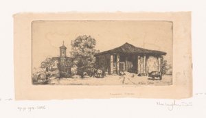 Fattoria toscana da Donald Shaw MacLaughlan (signed by artist)