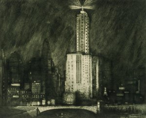 Chicago, la Wacker Drive da Donald Shaw MacLaughlan