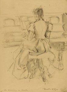Ella al pianoforte da Donald Shaw MacLaughlan