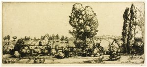 Paesaggio, Poigny da Donald Shaw MacLaughlan