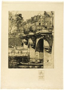 Le Pont Neuf, Parigi da Donald Shaw MacLaughlan