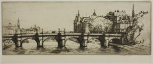 Le Pont Neuf, Parigi da Donald Shaw MacLaughlan
