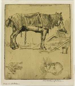 Tavola di schizzi da Donald Shaw MacLaughlan