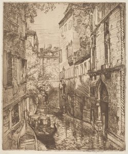 Rio delle Verona, Venezia da Donald Shaw MacLaughlan