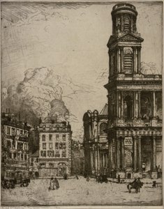 St. Sulpice Parigi, La Grande Tour da Donald Shaw MacLaughlan