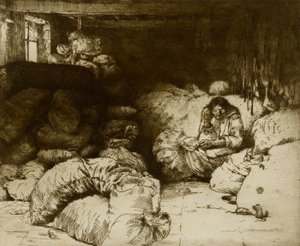 Il venditore di stracci addormentato da Donald Shaw MacLaughlan