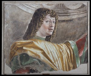 Uomo con alabarda, c.1486 (affresco staccato su tela)