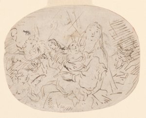 Adorazione degli angeli da Donato Creti